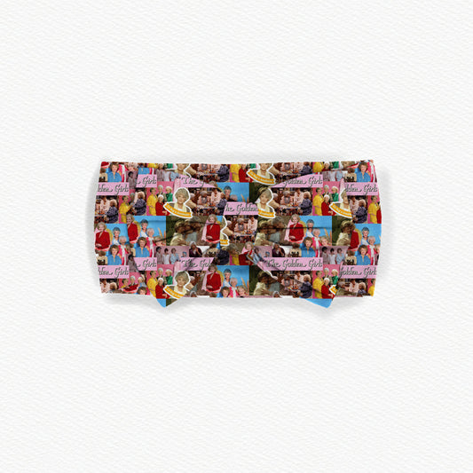 Golden Bamboo Bow Headband