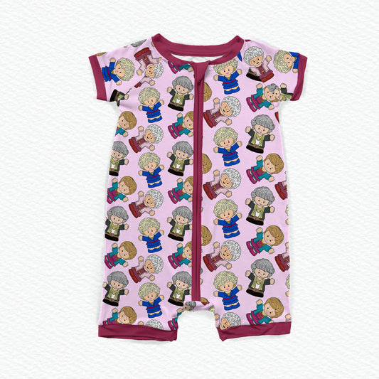 Golden Girls Tiny People Bamboo Shortie