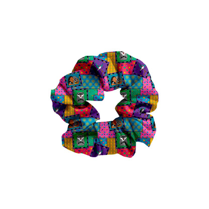 Vintage Drop Bamboo Scrunchies
