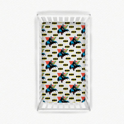 Batman Bamboo Crib Sheet