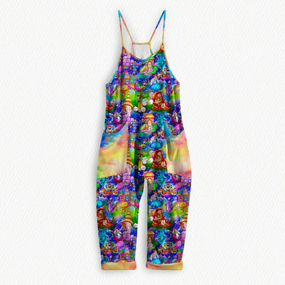 Yabba-Dabba-Doo! Bamboo Women's Cozy Tank Romper