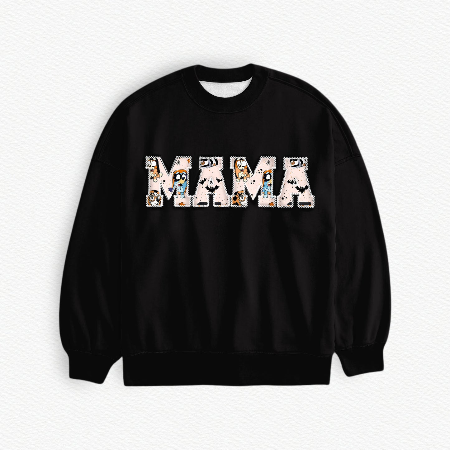 Nice Costume, Rita. MAMA Embroidered French Terry Bamboo Spandex Adult Sweatshirt
