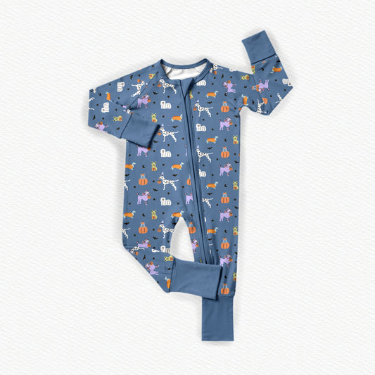 Trick Or TREATS Bamboo Zippy Pajamas