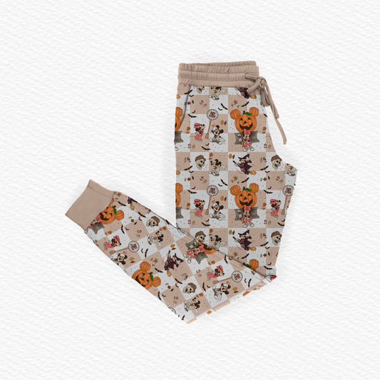 Halloweentown Mouse Bamboo Adult Jogger Style Pants