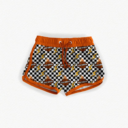 My Daddy Rides A Harley Swim Trunks