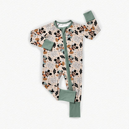 Hey BOO! Bamboo Zippy Pajamas