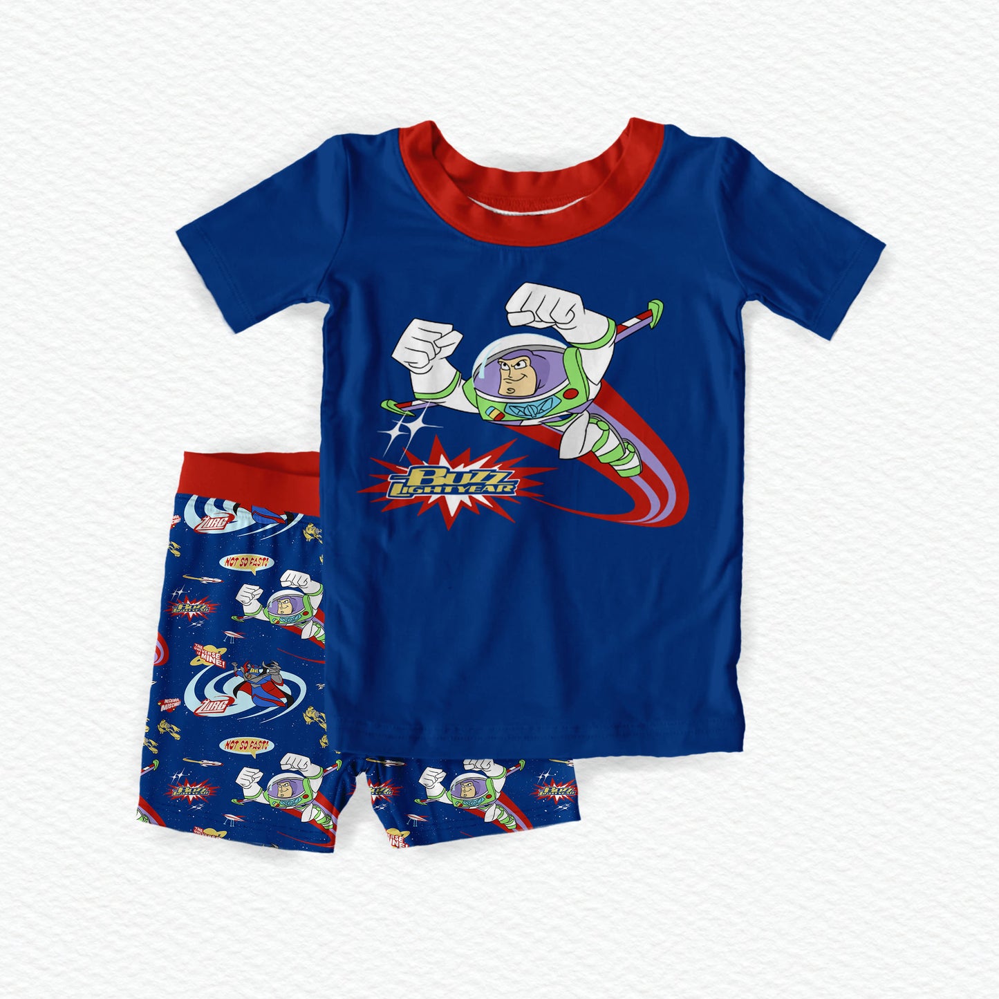 Buzz Lightyear Bamboo Short Sleeve & Shorts Two Piece Pajama Set