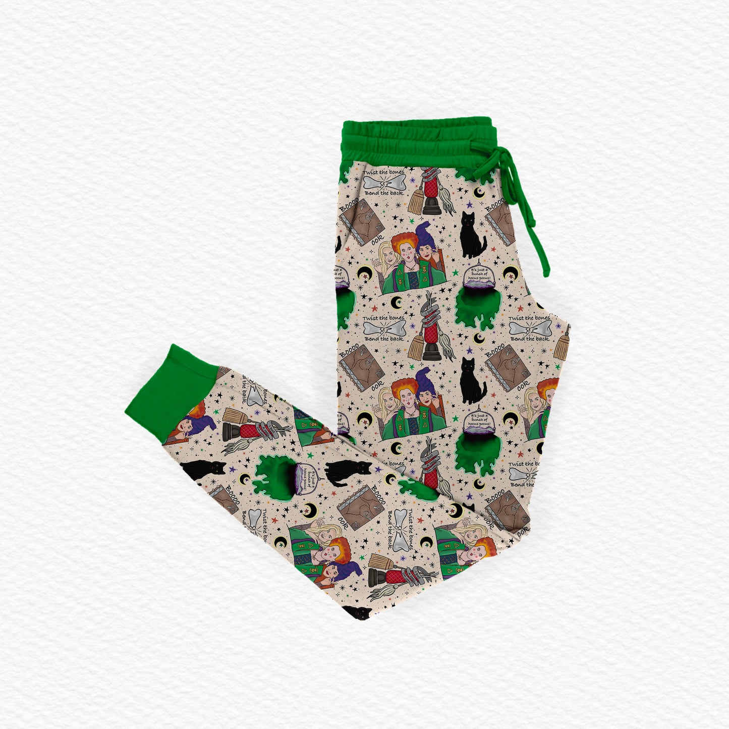 I Put A Spell On You Bamboo Adult Jogger Style Pants