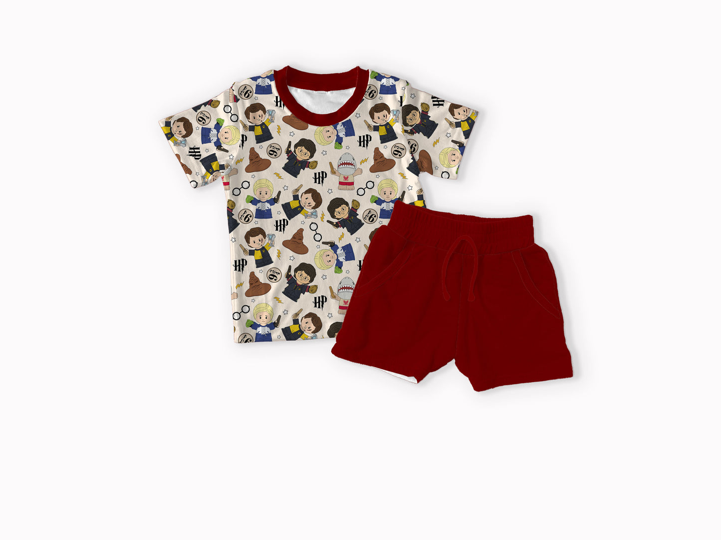 Potter! Tiny People Bamboo T-shirt & Shorts Set