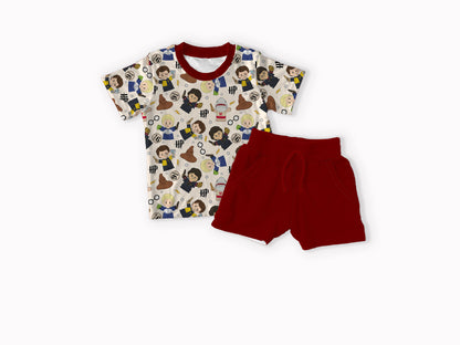 Potter! Tiny People Bamboo T-shirt & Shorts Set