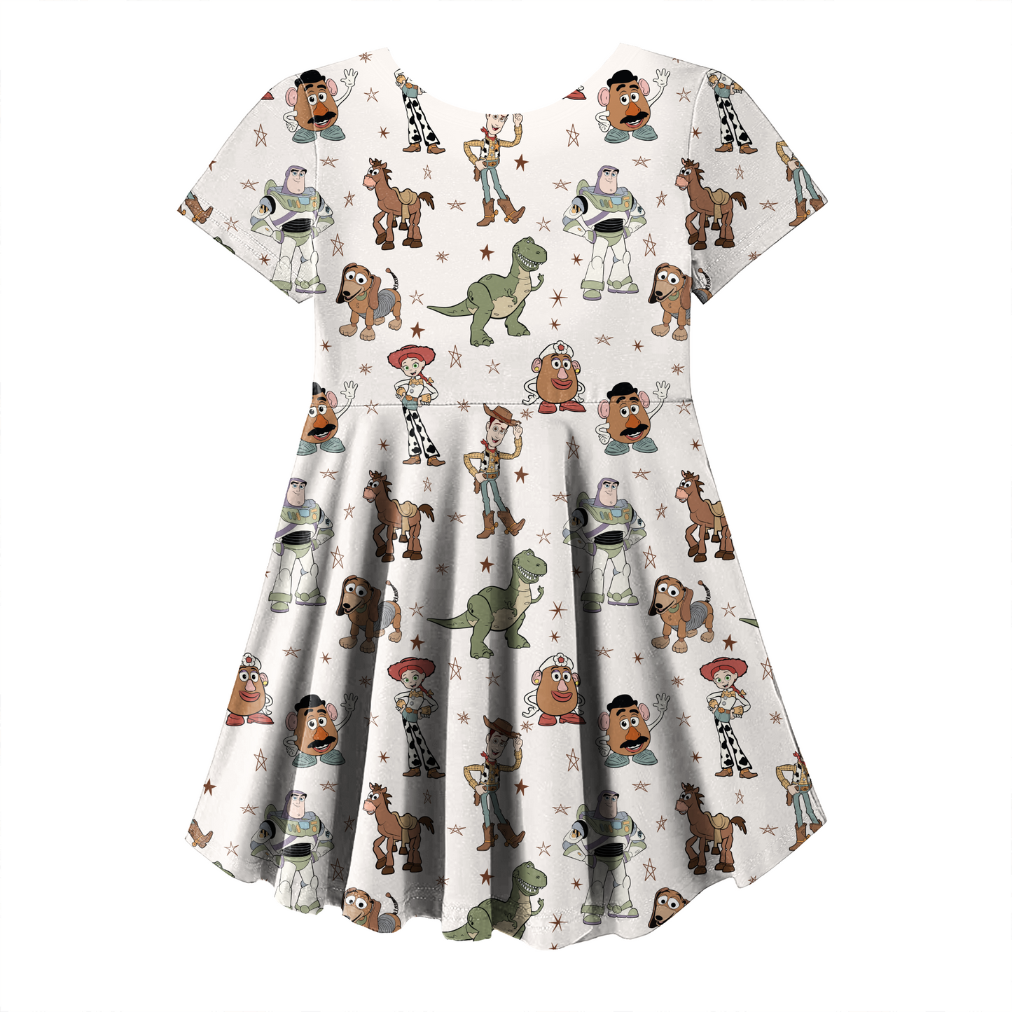 Woody's Roundup! Bamboo Short Sleeve Dress