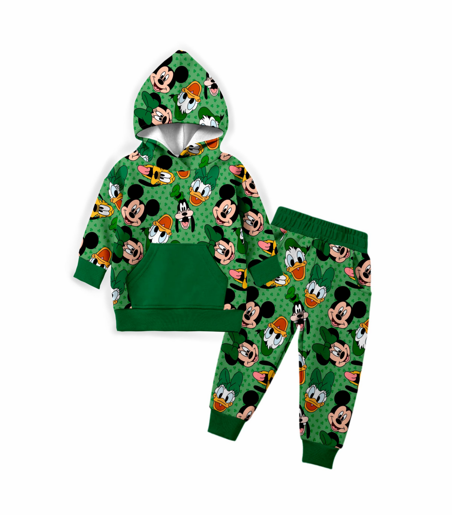 St. Patricks Day Fab Five Bamboo Hoodie & Jogger Set