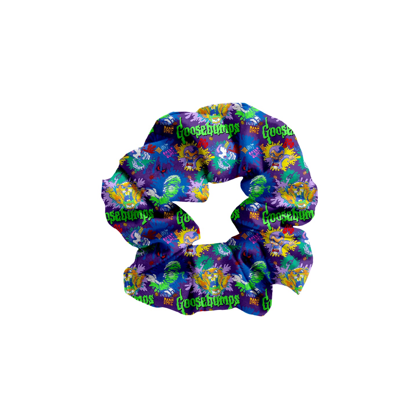 Vintage Drop Bamboo Scrunchies