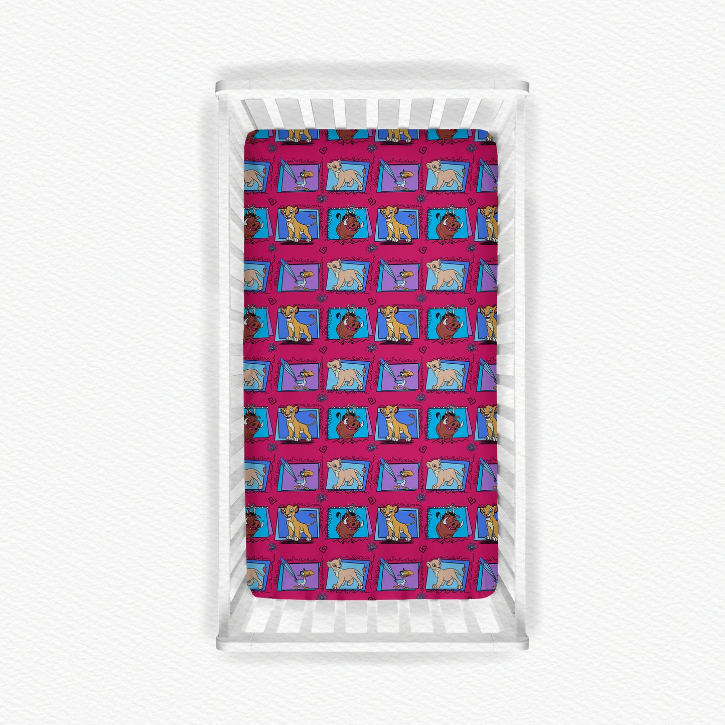 Lion King Bamboo Crib Sheet