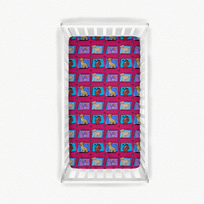 Lion King Bamboo Crib Sheet