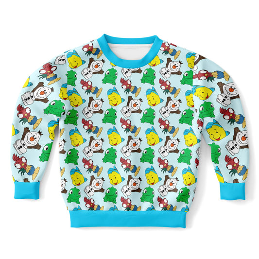 Sidekicks Tiny People French Terry Bamboo Adult Crewneck Sweatshirt