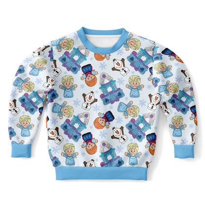 Worth Melting For Tiny People Crewneck Bamboo French Terry Pullover