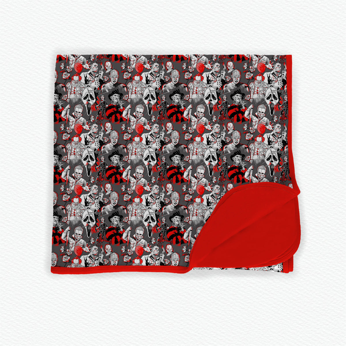Monochrome Killers Double Layered Bamboo Blanket