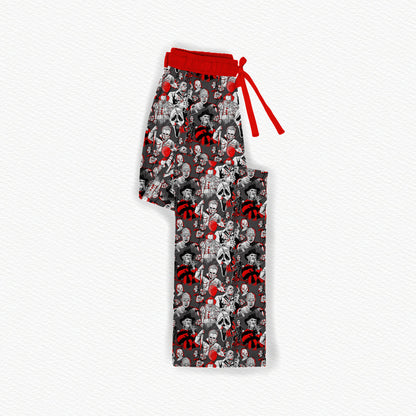 Monochrome Killers Bamboo Adult Straight Leg Pants