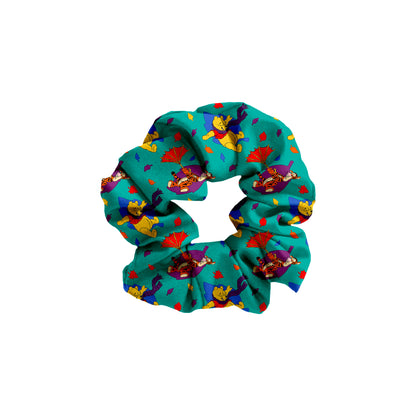 Vintage Drop Bamboo Scrunchies