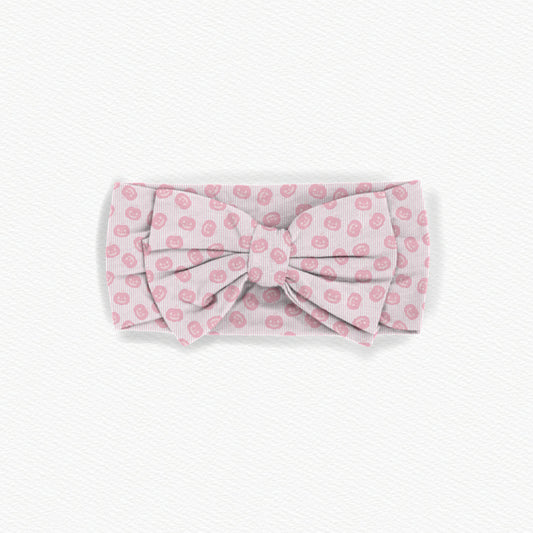 Pretty Little Pumpkins Bamboo Bow Headband