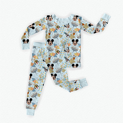Love You A Latke Bamboo Long Sleeve Two Piece Pajama Set