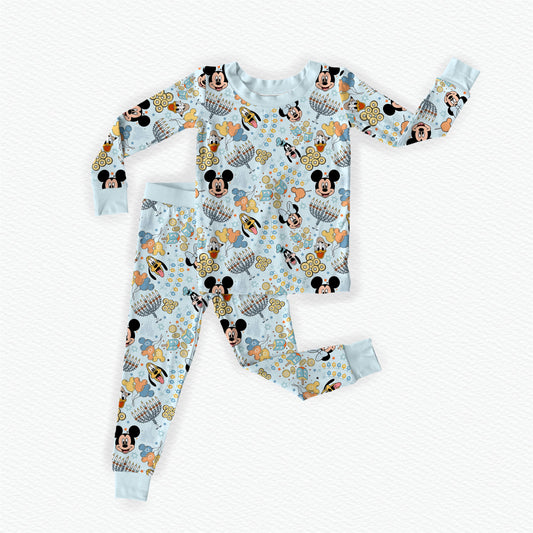 Love You A Latke Bamboo Long Sleeve Two Piece Pajama Set
