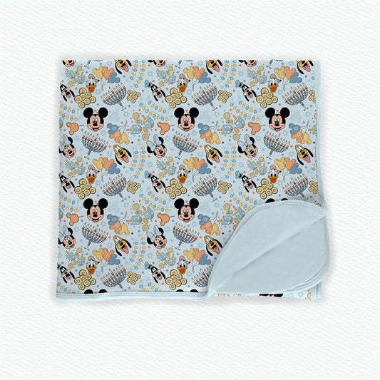 Love You A Latke Double Layered Bamboo Blanket