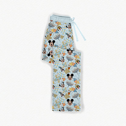 Love You A Latke Bamboo Adult Straight Leg Style Pants