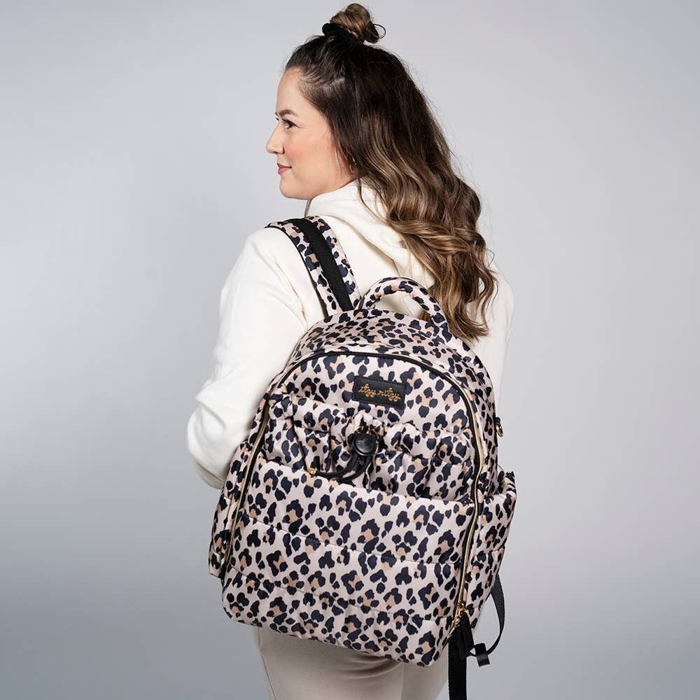 itzy ritzy leopard mini backpack Itzy Ritzy Dream Backpack™ Leopard Diaper Bag – Little Britches Children's Boutique
