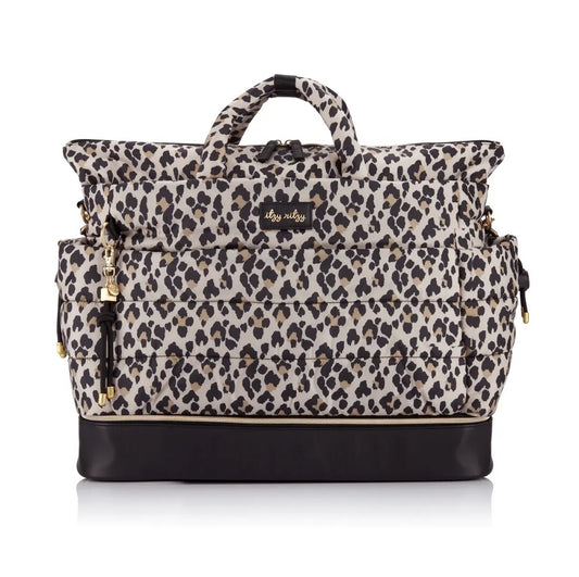 Itzy Ritzy Dream Weekender™ Leopard Diaper Bag