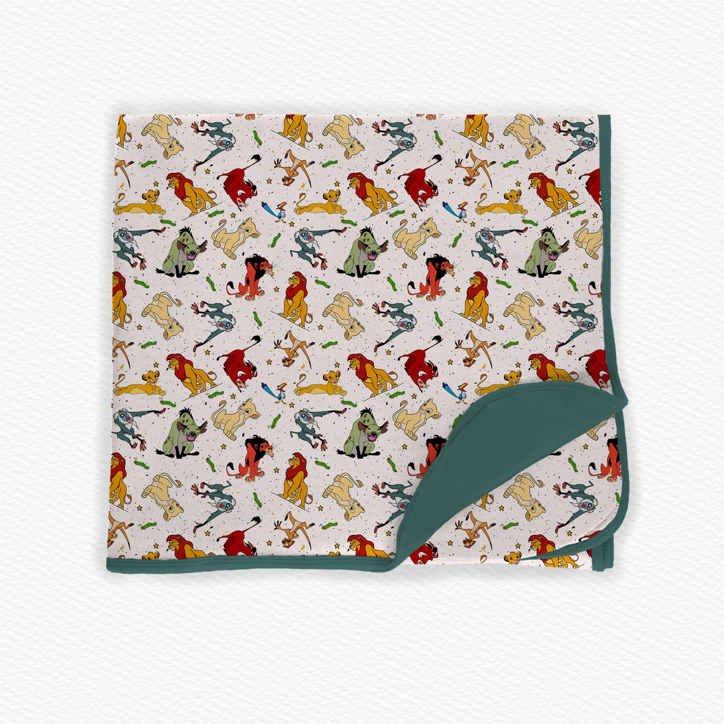 Lion King Double Layered Bamboo Blanket