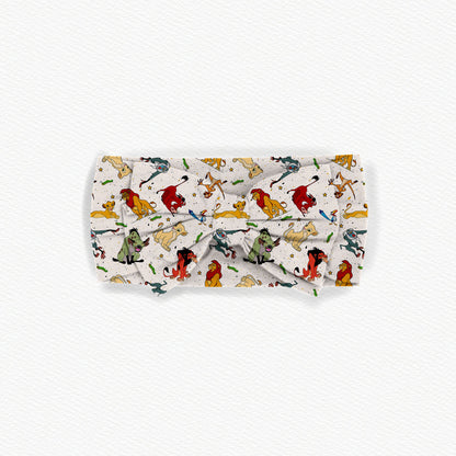 Lion King Bamboo Bow Headband
