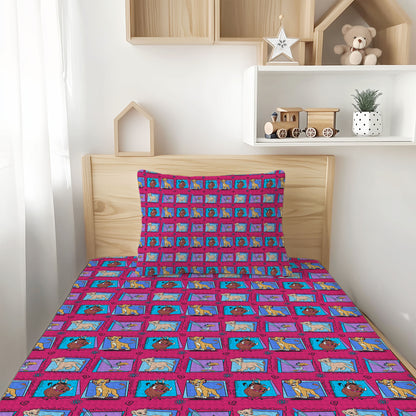 Lion King Bamboo Twin Sheet & Pillowcase Set