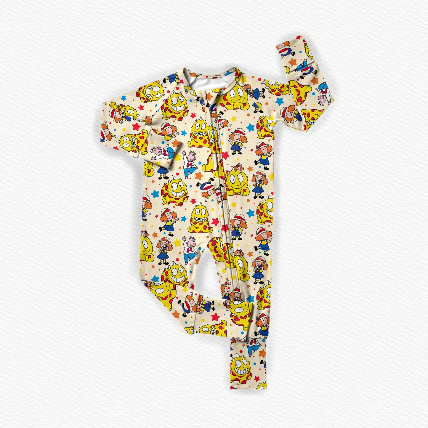 Nowhere Land Bamboo Zippy Pajamas