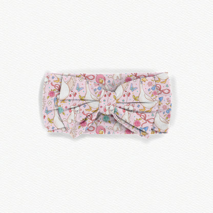 Marie Bamboo Bow Headband