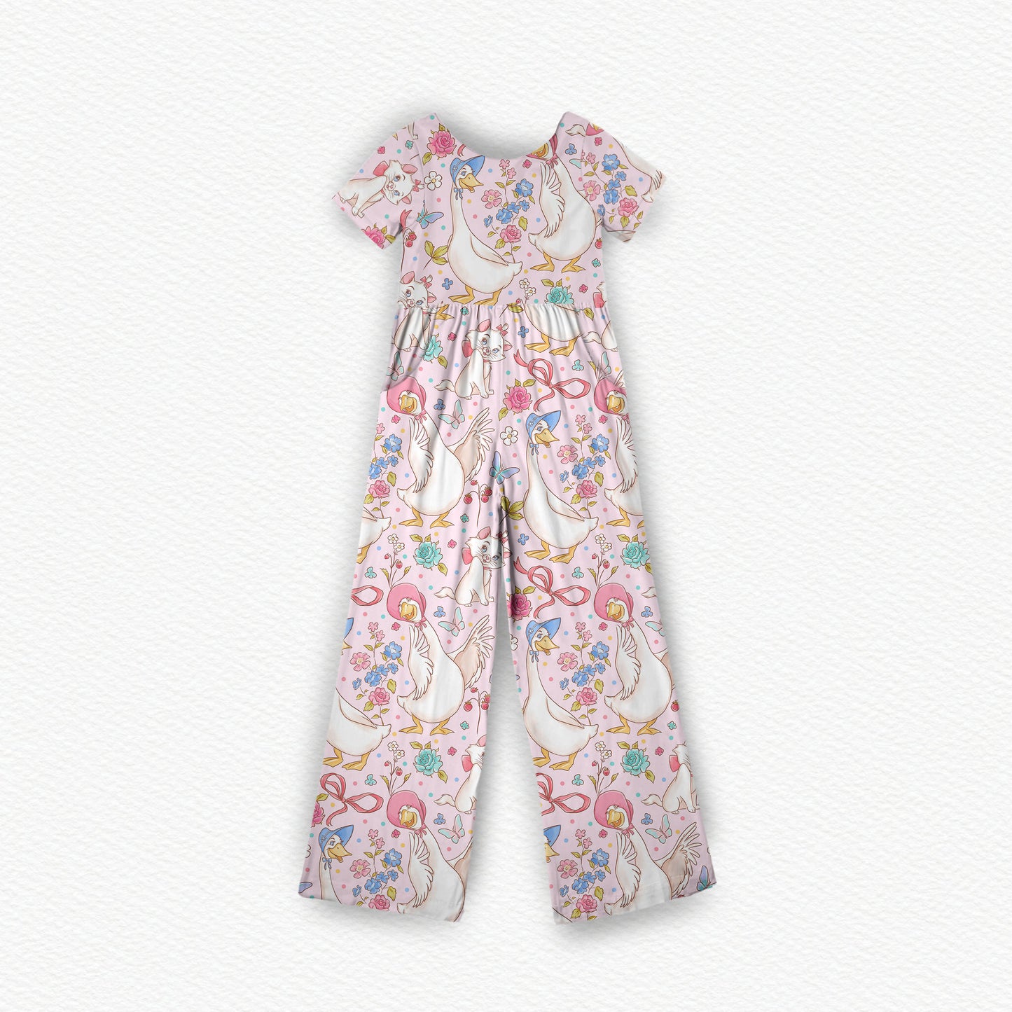 Marie Bamboo Wide Leg Romper