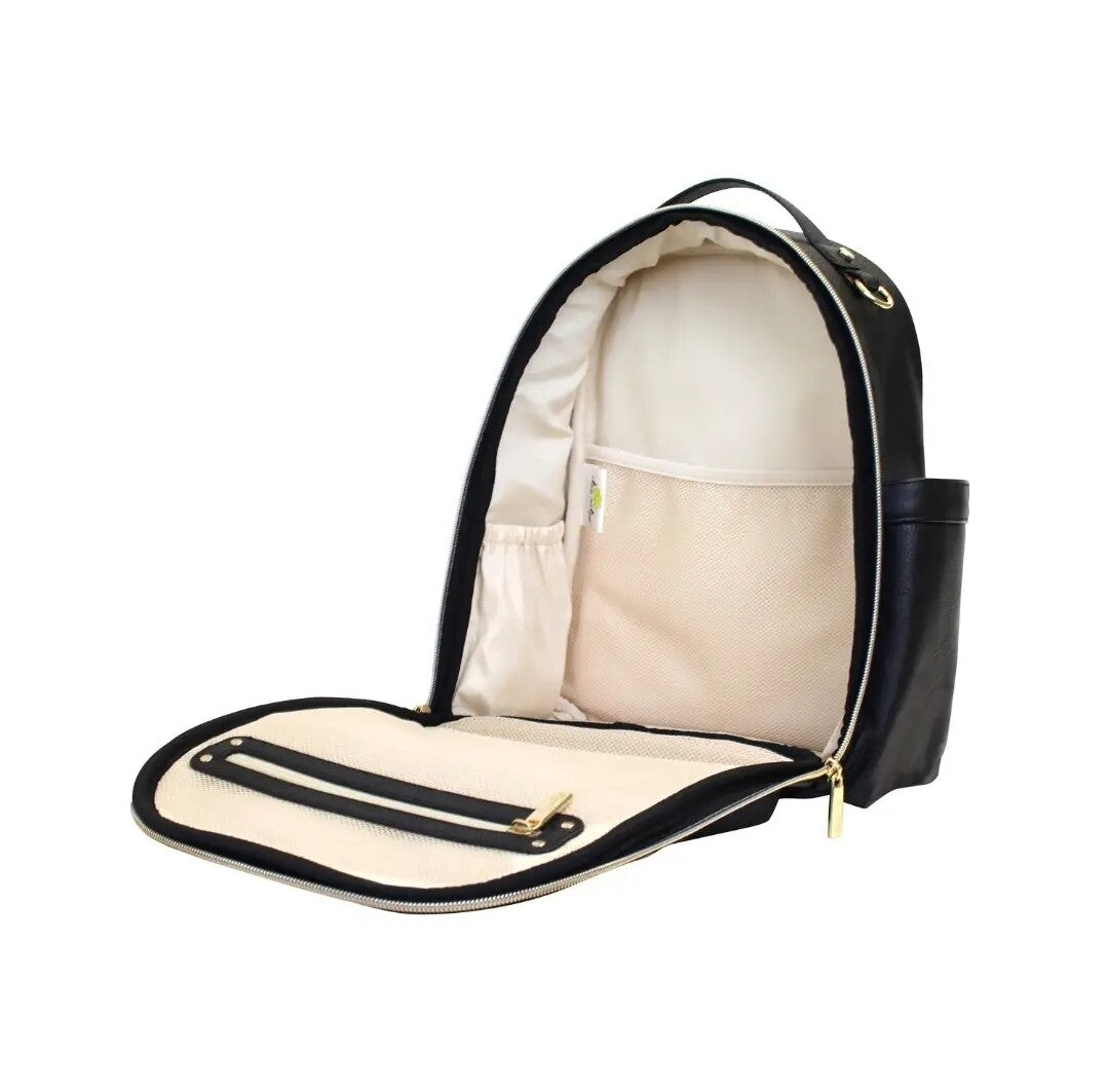 Itzy Ritzy Mini Diaper Bag Boss Backpack Black