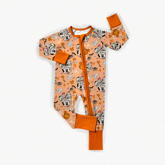 Mummy Mouse Bamboo Zippy Pajamas