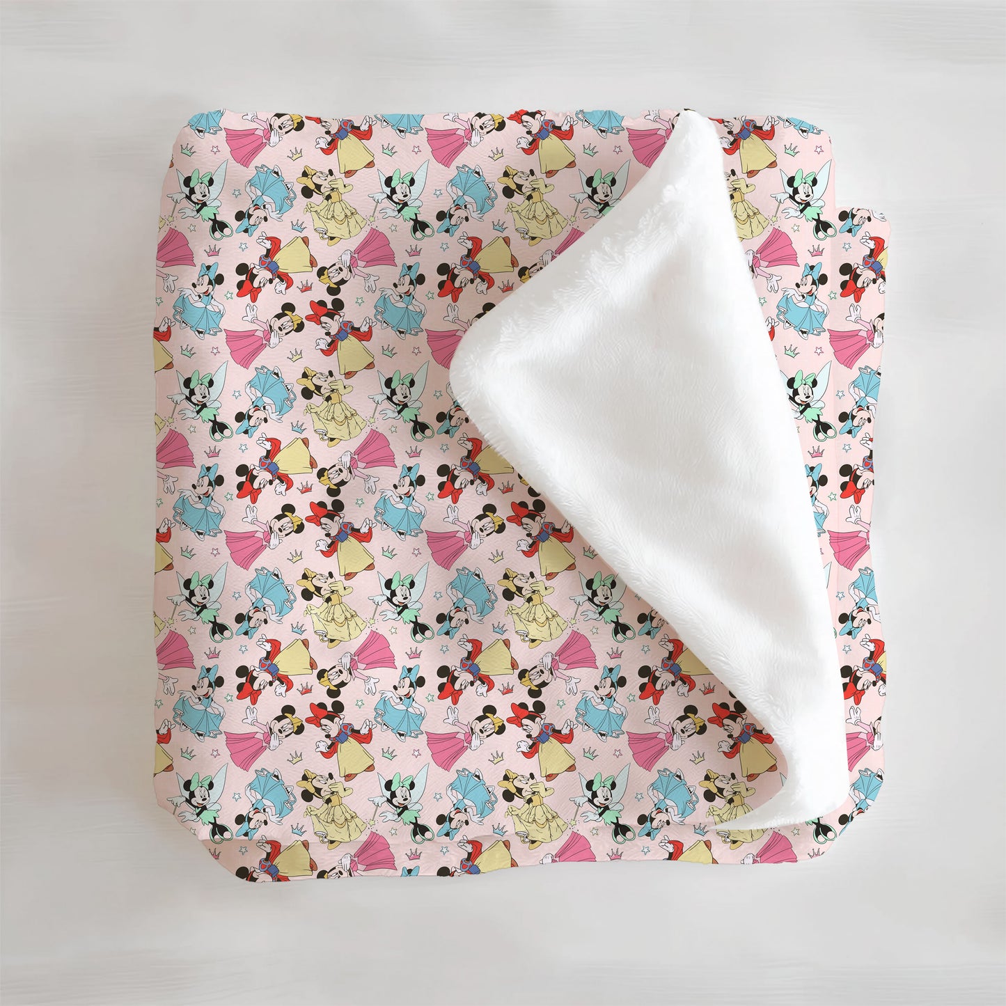 Mouse Fairytale Minky Blanket