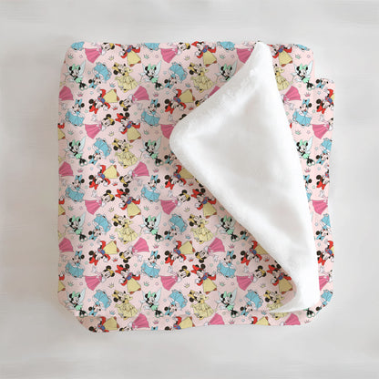 Mouse Fairytale Minky Blanket