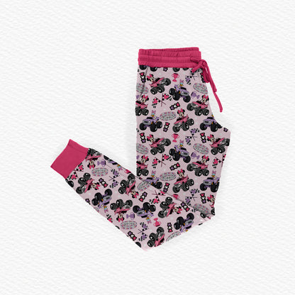 Bows & Burnouts Bamboo Adult Jogger Pants
