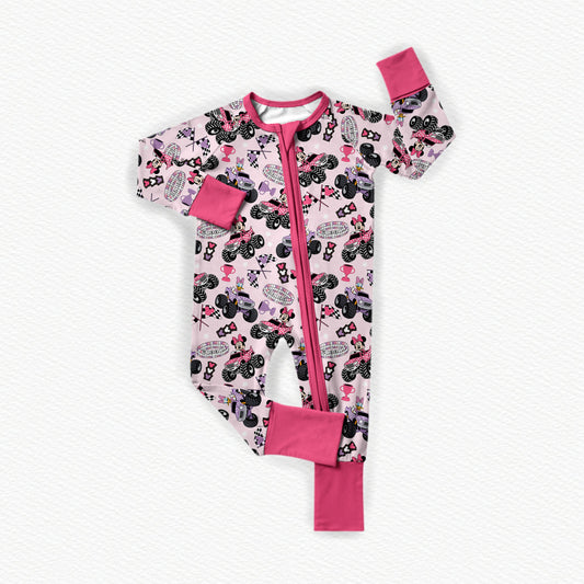 Bows & Burnouts Bamboo Zippy