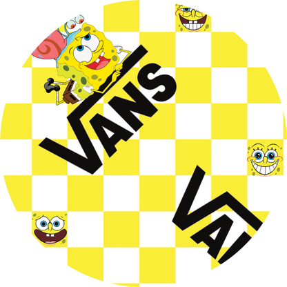 Squarepants Skatepark Bamboo Crib Sheet