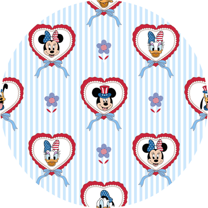 A Disney 4th Bamboo Scrunchie