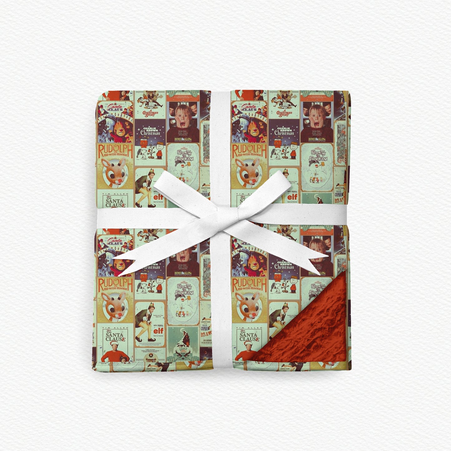 Christmas Classics Fur Backed Bamboo Blanket