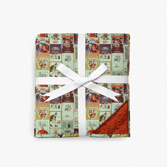 Christmas Classics Fur Backed Bamboo Blanket