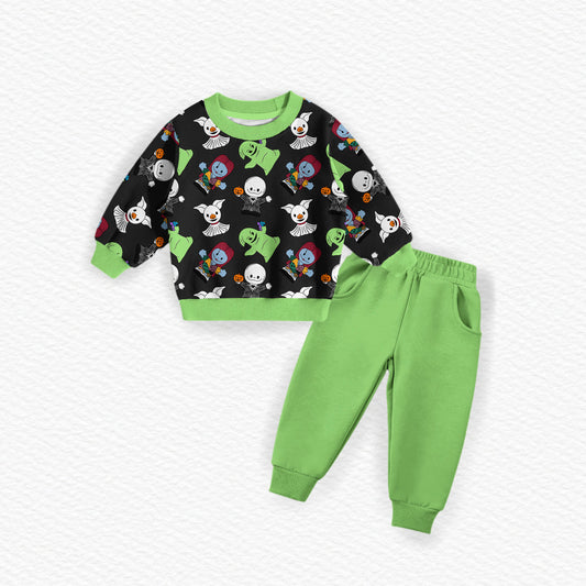 NBC Tiny People Bamboo Crewneck & Jogger Set