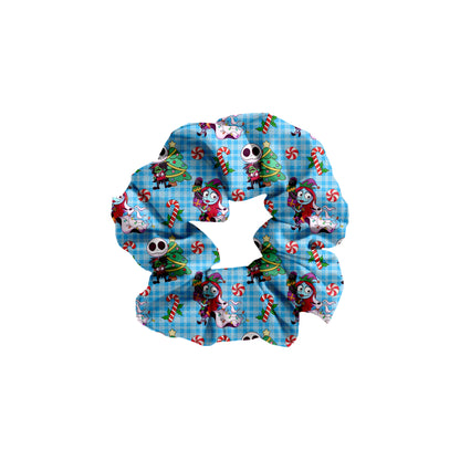 Festive Fright Christmas Bamboo Scrunchie