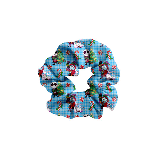 Festive Fright Christmas Bamboo Scrunchie